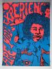 1968 Jimi Hendrix Are You Experienced Rein Color Variant Blacklight Poster Extra Fine 65