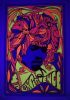 1967 Jimi Hendrix Mr. Experience Pandora Productions Blacklight Poster Excellent 75 - 2