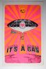 1967 Steve Sachs It's A Gas Blacklight Poster Extra Fine 63