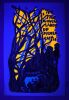 1967 Steve Sachs The Tree Woven Lands of Middle Earth Blacklight Poster Excellent 73 - 2