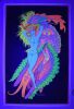 1969 Eduardo Arderi Dear Leda Wespac Visual Communications Blacklight Poster Near Mint 89 - 2