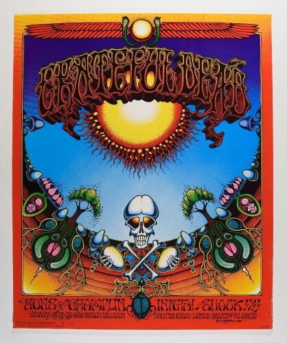 1969 AOR-2.24 Grateful Dead Aoxomoxoa Avalon Ballroom RP2 Poster Extra Fine 69