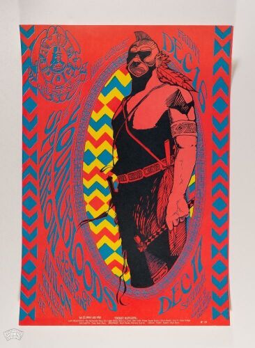 1966 FD-39 The Youngbloods Sparrow Avalon Ballroom RP2 Poster Near Mint 89