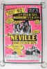 1992 The Neville Brothers Pier Six Pavilion Baltimore Globe Cardboard Poster Extra Fine 69