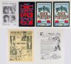 Lot of 6 Music Poster & Art Convention Ephemera