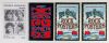 Lot of 6 Music Poster & Art Convention Ephemera - 4