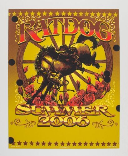 2006 Ratdog Summer Tour Poster Mint 95