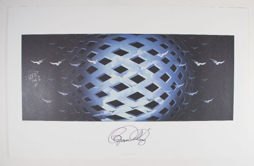 1990 The Who Tommy Litho LE Signed Roger Daltrey Poster with Signed COA Mint 95