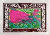 1969 BG-173 Santana Fillmore West Signed Conklin Poster Near Mint 85