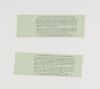 1969 Pair of Woodstock Music & Art Festival Three Day Unused Tickets Mint 93 - 2