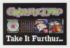 Lot of 13 Various Grateful Dead and Jerry Garcia Stickers & Postcards Not Graded - 9