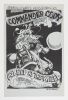 1976 Commander Cody & Lost Planet Airmen Armadillo World Headquarters Austin 2 Sided Poster Excellent 77 - 2