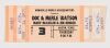 1979 Doc & Merle Watson Armadillo World Headquarters Austin Used Ticket Stub