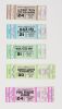 Collection of 5 Armadillo Austin Used & Unused Tickets The Dillards Black Oak Asleep at the Wheel