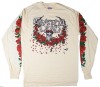 Grateful Dead Official Vintage Skull & Roses Long-Sleeve T-Shirt Size L