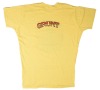 Greg Irons T-Shirt Design -Peter Kaukonen Black Kangaroo Grunt Records Yellow T-Shirt - 2