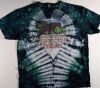 1989 Official Grateful Dead Rainforest Mikio Kennedy Tie Dye T-Shirt Size XL