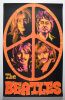 1969 The Beatles Later Years Peace Blacklight Headshop Poster Excellent 79