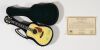 2003 Don McLean DM-40DM Mini Guitar Replica Signed McLean Not Graded - 3