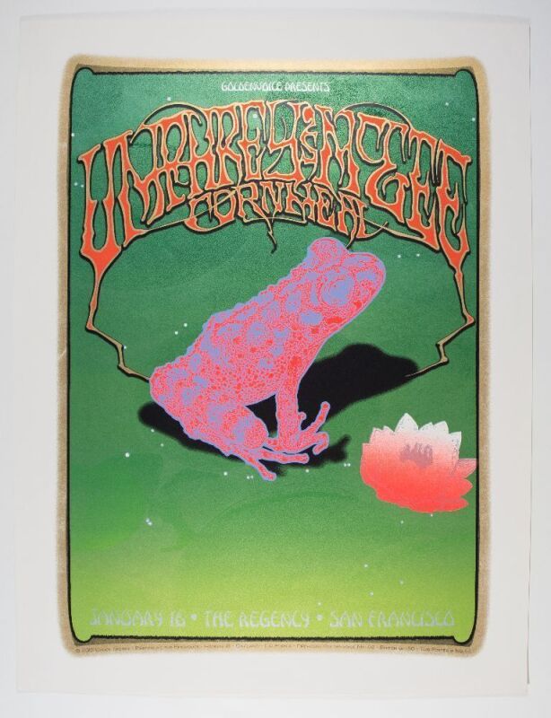 2010 Chuck Sperry Umphrey's McGee The Regency LE Poster Mint 95