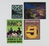 Collection of 4 Public Enemy Jurassic-5 The Roots Hip Hop & Funk Portland Flyers Near Mint 87