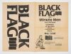 1985 Black Flag Minute Men The Utah State Fairgrounds Arena Salt Lake City Poster Excellent 75 - 4