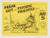 Lot of 6 John Seabury Psycotic Pineapple Punk Flyers and Card - 2