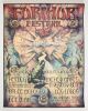 1996 Michael Everett Ratdog Hot Tuna Bruce Hornsby Los Lobos Furthur Festival Poster Mint 93