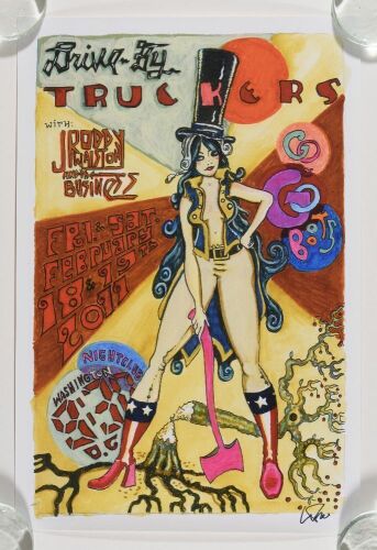 2011 Drive By Truckers 9:30 Club DC Poster Mint 93