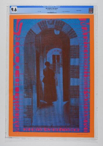 1967 NR-10 The Doors The Matrix San Francisco RP2 Poster CGC 9.6