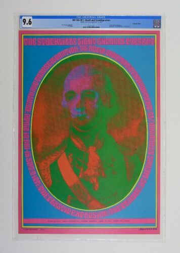 1967 NR-13A The Plastic Explosion Webbs In Stockton Poster CGC 9.6