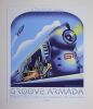 2004 EMEK Groove Armada Rock City Nottingham LE Signed Emek Poster Near Mint 85