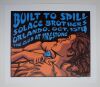 2003 Justin Hampton Built to Spill Club Firestone Orlando LE Signed Hampton Poster Near Mint 87