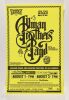 1999 Allman Brothers Band Shoreline Amphitheatre Poster Mint 95