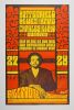 1967 BG-47 Butterfield Blues Band Charles Lloyd Quartet Fillmore Signed Wilson Poster Near Mint 85