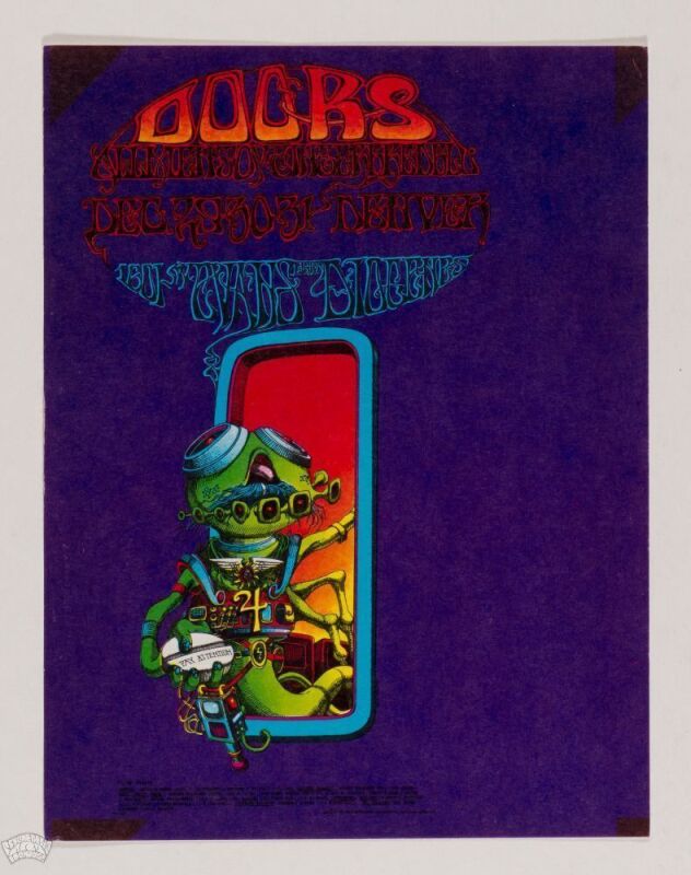 1967 FD-D18 The Doors 1601 W Evans Street Denver Postcard Near Mint 83