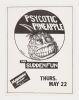 Lot of 7 John Seabury Psycotic Pineapple Punk Flyers and Handbill - 8