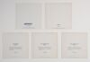 Lot of East Totem West Gatefold Greeting Cards & Card Advertisement & Original Order Form - 2