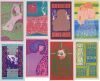 Lot of 8 Bill Graham Numbered Series Original Handbills Not Graded