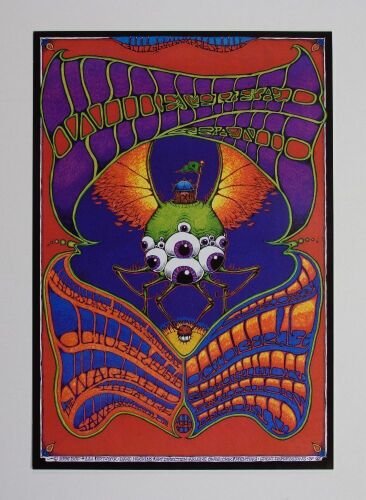 1999 BGP-221 Widespread Panic Warfield and Reno Hilton Pavilion Poster Mint 91