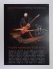 2013 Joe Satriani North American Tour Signed Satriani Poster Excellent 75