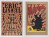 Lot of 2 Modern Limited Edition Eric Lindell & Dragon Smoke Posters Near Mint 85