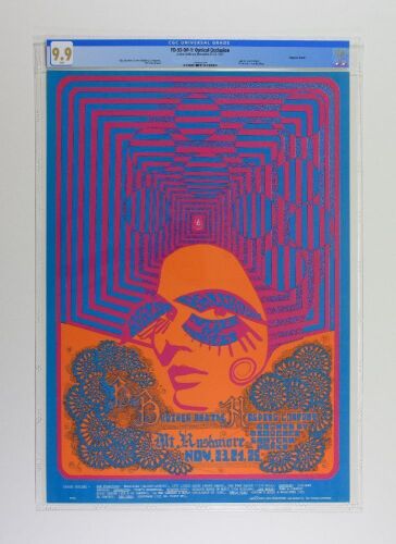 1967 FD-93 Big Brother Janis Joplin Avalon Ballroom Poster CGC 9.9