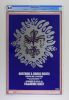 1968 BG-150 Santana Grass Roots Fillmore West Poster CGC 8.0