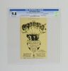 1968 BG-110 Cream Winterland & Fillmore Auditorium Postcard CGC 9.8