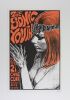 1987 Frank Kozik Sonic Youth Cave Club Signed Kozik Poster Near Mint 89