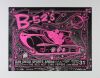 1990 Frank Kozik B-52s Red Hot Chili Peppers San Diego Sports Arena LE Signed and Doodled Kozik Poster Near Mint 89