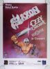 1981 Saxon Ozzy Osbourne Ernst Merck Halle Hamburg Germany Poster Excellent 75