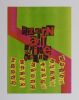 1979 Rick Turner Modern Art Alive at Raul's Nightclub Austin October Calendar Poster Mint 91