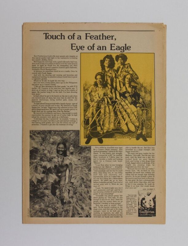 1975 Austin Sun Ken Featherston Newspaper Article Near Mint 87